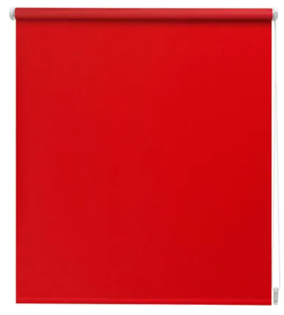 Afbeeldingen van Decomode rolgordijn verduisterend rood 60x190cm