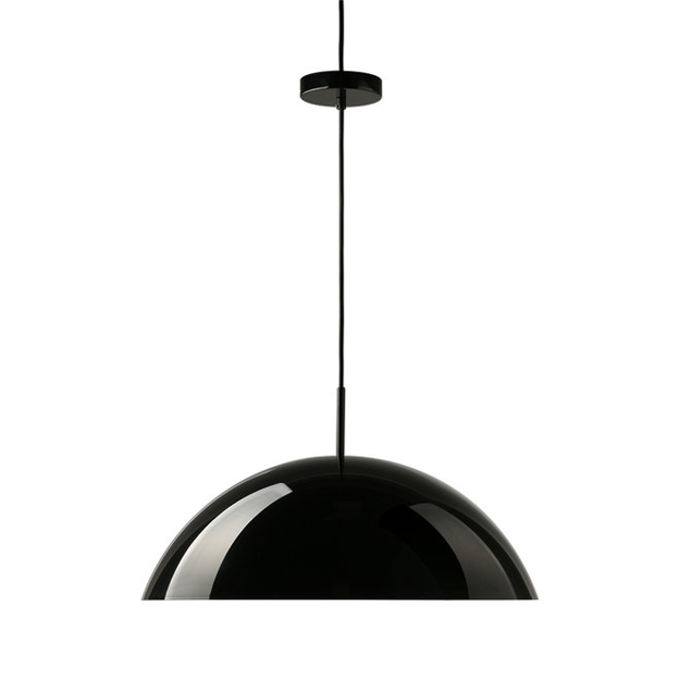 Afbeeldingen van HK Living Hanglamp Acrylic Cupola Zwart