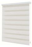 Afbeeldingen van Decomode roljaloezie lichtdoorlatend structuur gemeleerd linnen crème 120x160cm