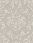 Afbeeldingen van Rasch Textile Liaison 078038 barok behang beige-grijs met glinstereffect